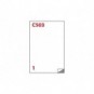 Etichette in poliestere Markin Copialaser A4 210x297 mm - conf. 50 fogli - bianco opaco - X220LWMC503