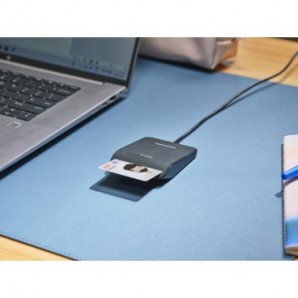 Lettore di schede ID Trust Smart Card Reader Primo per l'identificazione personale su siti Web e amministrazioni