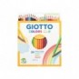 Matite colorate Giotto Colors Smile 3 mm in conf. da 24 colori assortiti - F278400