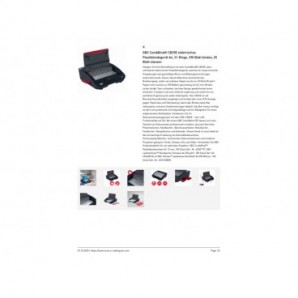 Rilegatrice elettrica a dorsi plastici GBC CombBind® CB25E A4 - rilega fino a 390 ff - nero - 4410064