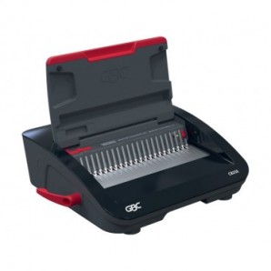 Rilegatrice elettrica a dorsi plastici GBC CombBind® CB25E A4 - rilega fino a 390 ff - nero - 4410064