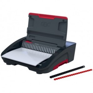 Rilegatrice elettrica a dorsi plastici GBC CombBind® CB25E A4 - rilega fino a 390 ff - nero - 4410064