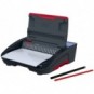 Rilegatrice elettrica a dorsi plastici GBC CombBind® CB25E A4 - rilega fino a 390 ff - nero - 4410064