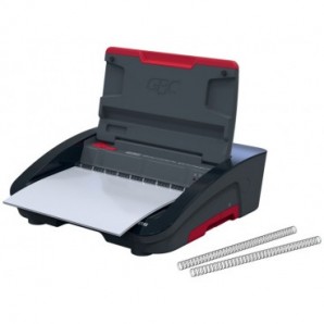 Rilegatrice elettrica a dorsi metallici GBC WireBind® WB15E A4 - ilega fino a 125 ff - nero - 4410066