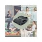 Tappetino anti-fatica Leitz Ergo Active - 60,5x6x68,1 cm - grigio scuro - 53730089