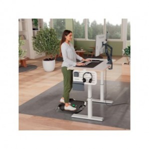 Tappetino anti-fatica Leitz Ergo Active - 60,5x6x68,1 cm - grigio scuro - 53730089