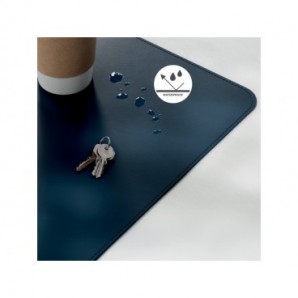 Tappetino da scrivania sottomano Large Leitz 70x36 cm blu notte - 53820068