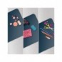 Tappetino da scrivania sottomano Large Leitz 70x36 cm blu notte - 53820068