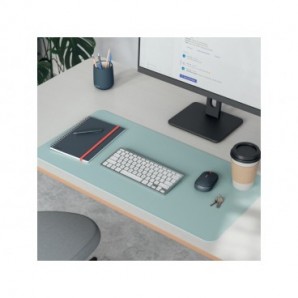 Tappetino da scrivania sottomano Large Leitz 70x36 cm menta - 53820051