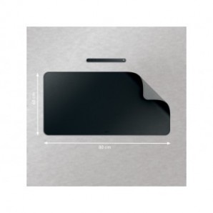 Tappetino da scrivania sottomano Large Leitz 70x36 cm nero - 53820095