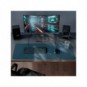 Tappetino da gaming sottomano Leitz Extra Large 100x40 cm grigio scuro - 53840089