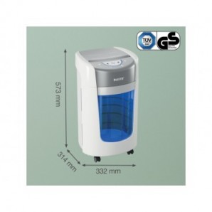 Distruggidocumenti Leitz IQ OptiMax Home Office fino a 225 ff - P5 - 15 L - 83580000