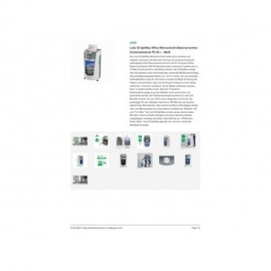 Distruggidocumenti Leitz IQ OptiMax Office fino a 550 ff - P5 - 35 L - 83600000
