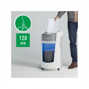 Distruggidocumenti Leitz IQ OptiMax Office fino a 550 ff - P5 - 35 L - 83600000