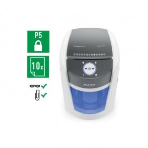 Distruggidocumenti Leitz IQ OptiMax Office fino a 550 ff - P5 - 35 L - 83600000