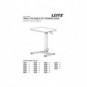 Scrivania compatta elettrica Leitz Ergo Sit-Stand pieghevole - 65880001