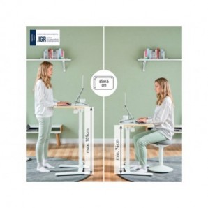 Scrivania compatta elettrica Leitz Ergo Sit-Stand pieghevole - 65880001