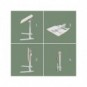 Scrivania compatta elettrica Leitz Ergo Sit-Stand pieghevole - 65880001