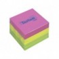 Foglietti riposizionabili Tartan™ Notes 76x76 mm colori assortiti neon - conf. 6 blocchetti da 100 ff - 654 N