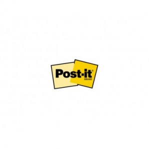 Foglietti riposizionabili Post-it® Super Sticky 76x76 mm - giallo Canary - conf. 6 blocchetti da 90 ff - 654-6SS-CY