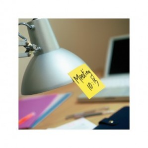 Foglietti riposizionabili Post-it® Super Sticky 76x76 mm - verde - conf. 6 blocchetti da 90 ff - 654-6SS-GRN