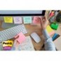 Foglietti riposizionabili Post-it® Super Sticky in carta riciclata 76x127 mm - giallo Canary - conf. 8 blocch/70 ff