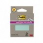 Foglietti riposizionabili Post-it® Super Sticky in carta riciclata 76x76 mm - menta e blu - conf. 2 blocch/70 ff