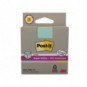 Foglietti riposizionabili Post-it® Super Sticky in carta riciclata 76x76 mm - giallo, rosa, menta, lilla - cubo 276 ff