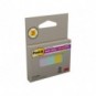 Segnapagina Post-it® Super Sticky in carta riciclata 15x50 mm - colori assortiti - conf. 5 index/70 ff
