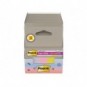 Segnapagina Post-it® Super Sticky in carta riciclata 15x50 mm - colori assortiti - conf. 5 index/70 ff