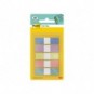 Segnapagina Post-it® Index Pastel Flags 12x43 mm - blu, viola, giallo, rosa, verde - conf. 5/20 ff - 683-5 PASTEL