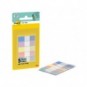 Segnapagina Post-it® Index Pastel Flags 12x43 mm - blu, viola, giallo, rosa, verde - conf. 5/20 ff - 683-5 PASTEL