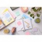 Segnapagina Post-it® Index Pastel Tabs 24x38 mm - blu, viola, verde - conf. 3/12 ff - 686-3 COAST