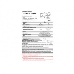 Cucitrice a pinza ZENITH 548/E RAW grigio scuro - 0215481019