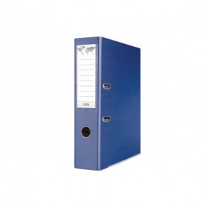Registratore a leva senza custodia Binder BASIC-S in PP A4 - dorso 8 cm - blu navy - 21024221-03