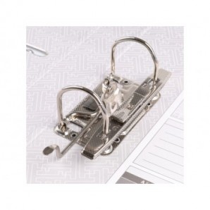 Registratore a leva senza custodia Binder BASIC-S in PP A4 - dorso 8 cm - blu navy - 21024221-03