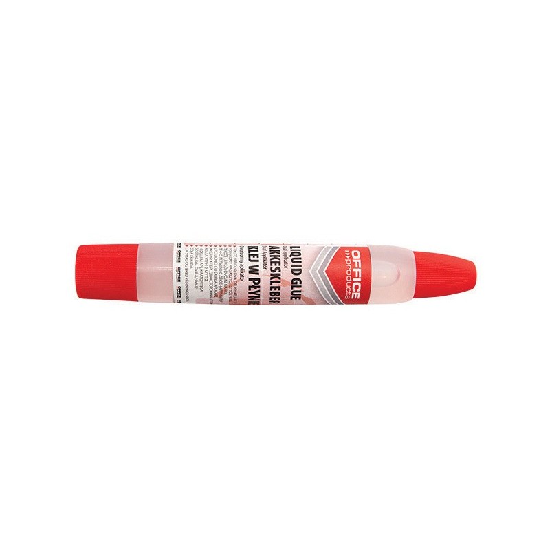 Colla liquida trasparente Office Products con applicatore a doppia punta 43 ml - 18046311-90