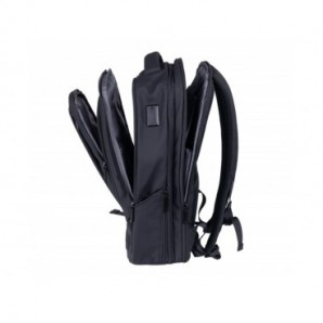 Zaino per laptop Donau Travel modello Berlin - porta USB integrata - fino a 15,6'' - 16 L colore nero - 11571241-05