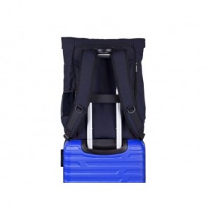 Zaino per laptop Donau Travel modello London - fino a 15,6'' - 18 L colore blu navy - 11571141-03