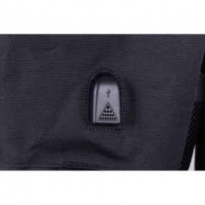 Zaino per laptop Donau Travel modello Warsaw - porta USB integrata - fino a 15,6'' - 23 L colore nero - 11571341-05