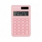 Calcolatrice tascabile Donau Tech con display a 8 cifre - 97x60x10 mm rosa K-DT2082-12
