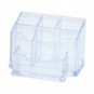 Organizer Donau Classic VII in PS con 4 scomparti - 15,5x10,5x10,1 cm trasparente - 7476001-99