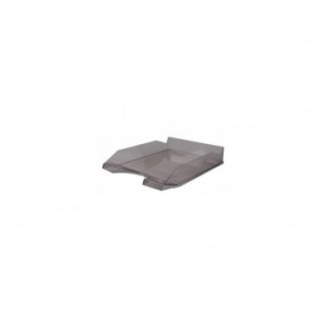 Vaschetta portacorrispondenza da scrivania Office Products in PP A4 - trasparente fumé - 18016011-91