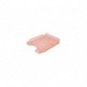 Vaschetta portacorrispondenza da scrivania Office Products in PP A4 - trasparente rosso - 18016011-04