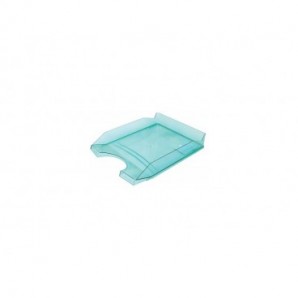 Vaschetta portacorrispondenza da scrivania Office Products in PP A4 - trasparente verde - 18016011-02