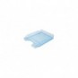 Vaschetta portacorrispondenza da scrivania Office Products in PP A4 - trasparente blu - 18016011-01