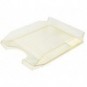 Vaschetta portacorrispondenza da scrivania Office Products in PP A4 - trasparente giallo - 18016011-06