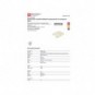 Vaschetta portacorrispondenza da scrivania Office Products in PP A4 - trasparente giallo - 18016011-06