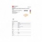 Vaschetta portacorrispondenza da scrivania Office Products in PP A4 - trasparente arancione - 18016011-07