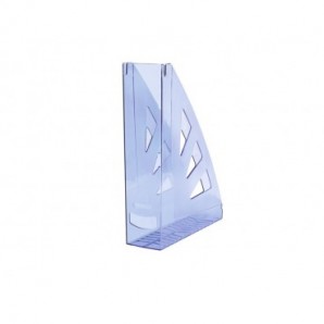 Portariviste in plastica rigida Office Products A4 - trasparente blu 21215511-01